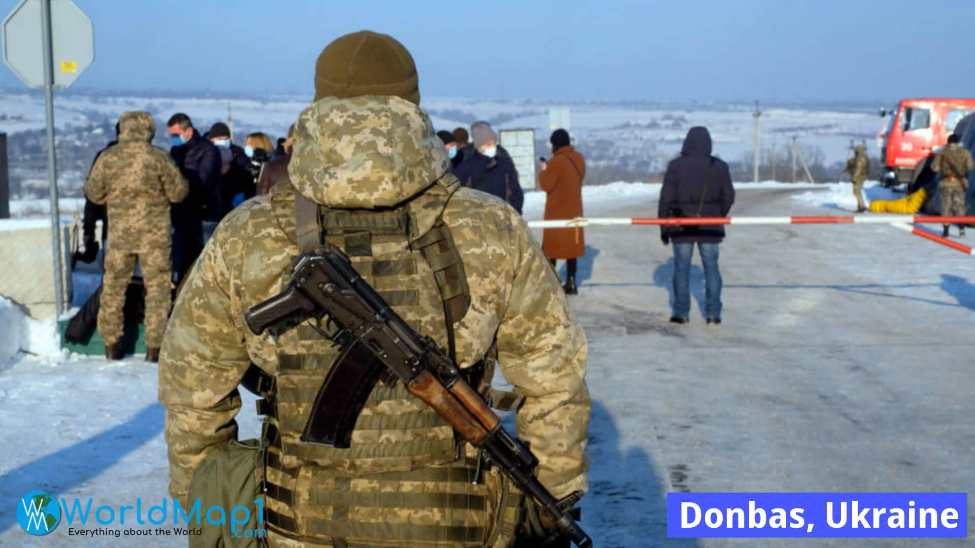 Donbas Ukraine Border